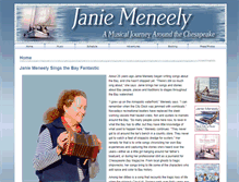 Tablet Screenshot of janiemeneely.com